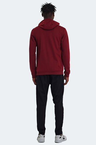 Slazenger RICH Men's Tracksuit Burgundy - Thumbnail