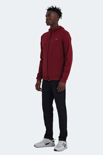 Slazenger RICH Men's Tracksuit Burgundy - Thumbnail