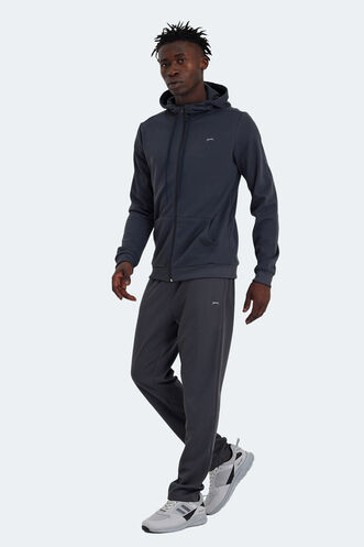 Slazenger RICH Men's Tracksuit Dark Gray - Thumbnail