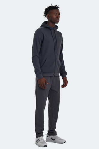 Slazenger RICH Men's Tracksuit Dark Gray - Thumbnail