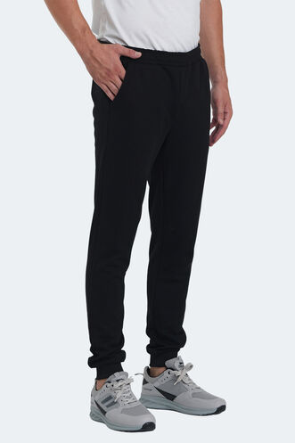 Slazenger RICHA Men's Sweatpants Black - Thumbnail