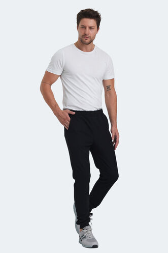 Slazenger RICHA Men's Sweatpants Black - Thumbnail