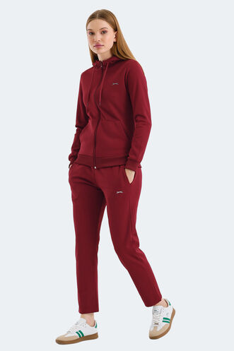 Slazenger - Slazenger RID Women's Tracksuit Burgundy