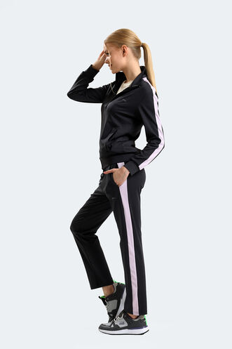 Slazenger RIFLE Women's Tracksuit Dark Grey - Thumbnail