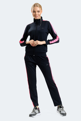 Slazenger RIFLE Women's Tracksuit Navy - Thumbnail