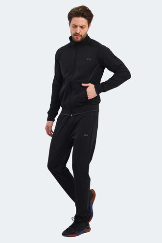 Slazenger RIKKO Men's Tracksuit Black - Thumbnail