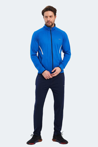 Slazenger RIKKO Men's Tracksuit Cobalt Blue - Thumbnail