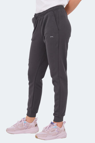 Slazenger RINAT Women's Sweatpants Dark Grey - Thumbnail