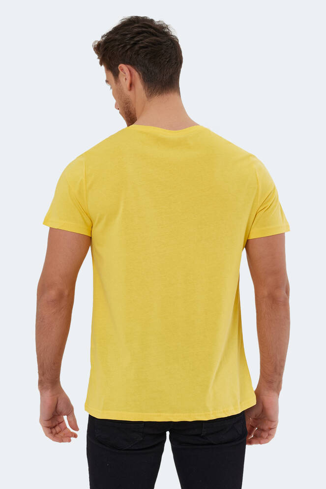 Slazenger RIVALDO Erkek Kısa Kollu T-Shirt Sarı