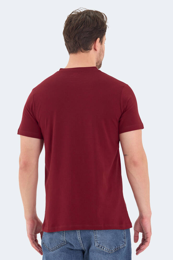 Slazenger RIVALDO Erkek Tişört Bordo