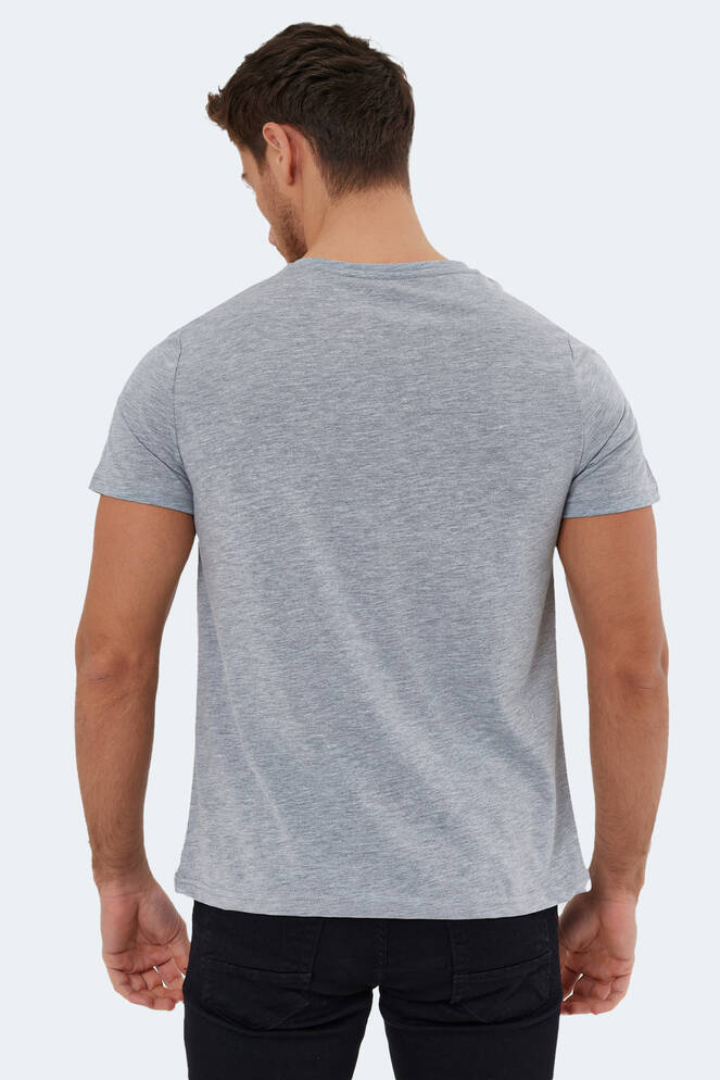 Slazenger RIVALDO Men's Short Sleeve T-Shirt Gray