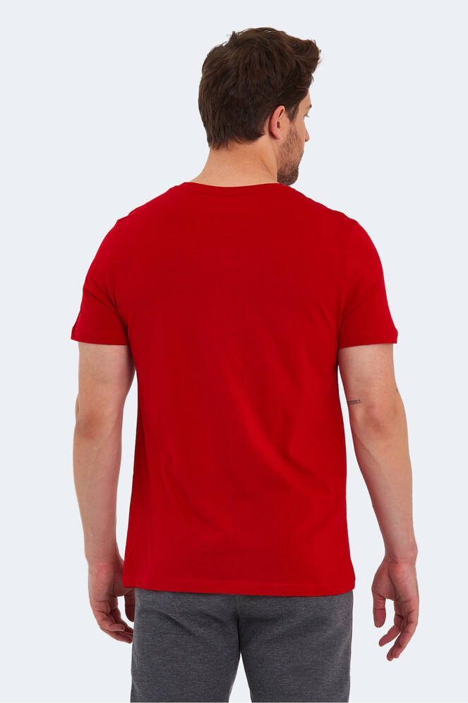 Slazenger RIVALDO Men's Short Sleeve T-Shirt Red