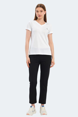 Slazenger RIVE Women's T-Shirt White - Thumbnail