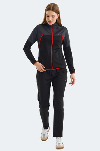 Slazenger ROCKSTAR Women's Tracksuit Black - Thumbnail