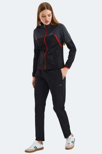 Slazenger ROCKSTAR Women's Tracksuit Black - Thumbnail