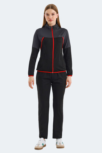 Slazenger ROCKSTAR Women's Tracksuit Black - Thumbnail