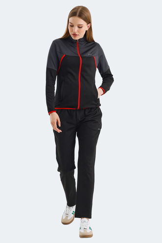 Slazenger ROCKSTAR Women's Tracksuit Black - Thumbnail