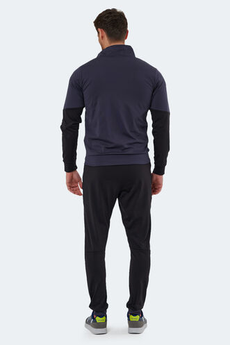 Slazenger RONNE Men's Tracksuit Dark Grey - Thumbnail