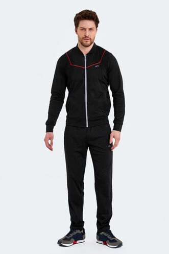 Slazenger ROOSEVELT Men's Tracksuit Black - Thumbnail