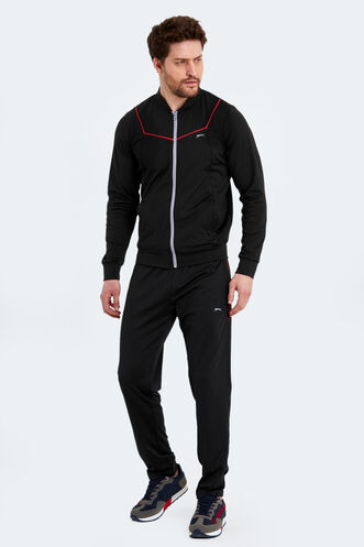 Slazenger ROOSEVELT Men's Tracksuit Black - Thumbnail