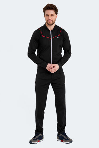 Slazenger ROOSEVELT Men's Tracksuit Black - Thumbnail