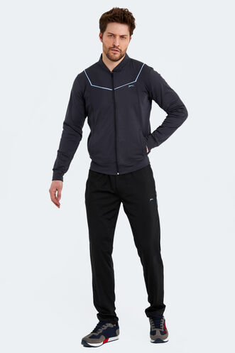 Slazenger ROOSEVELT Men's Tracksuit Dark Grey - Thumbnail