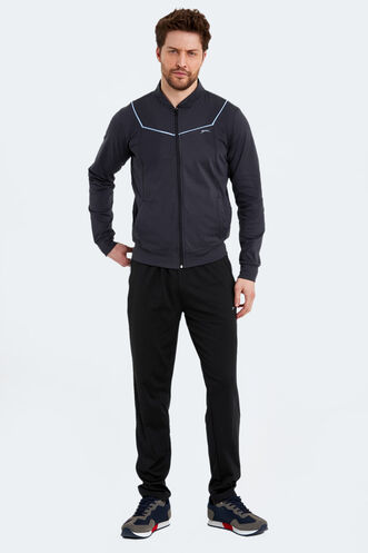 Slazenger ROOSEVELT Men's Tracksuit Dark Grey - Thumbnail