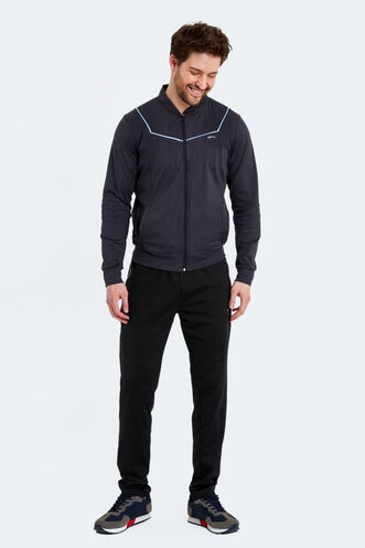 Slazenger ROOSEVELT Men's Tracksuit Dark Grey - Thumbnail