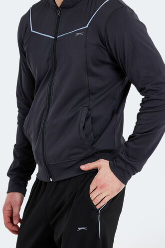 Slazenger ROOSEVELT Men's Tracksuit Dark Grey - Thumbnail