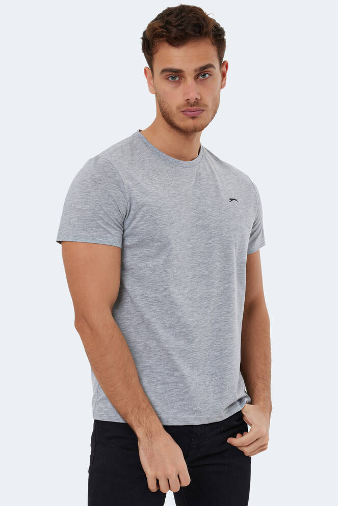 Slazenger ROSALVA Erkek Kısa Kollu T-Shirt Gri