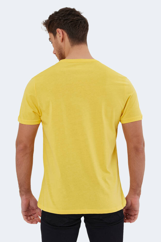 Slazenger ROSALVA Erkek Kısa Kollu T-Shirt Sarı