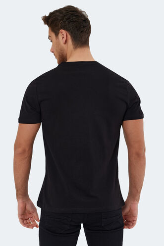 Slazenger ROSALVA Men's Short Sleeve T-Shirt Black - Thumbnail