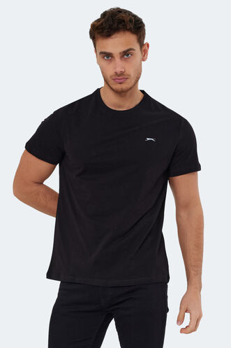 Slazenger ROSALVA Men's Short Sleeve T-Shirt Black - Thumbnail