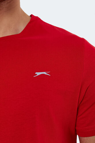 Slazenger ROSALVA Men's Short Sleeve T-Shirt Red - Thumbnail