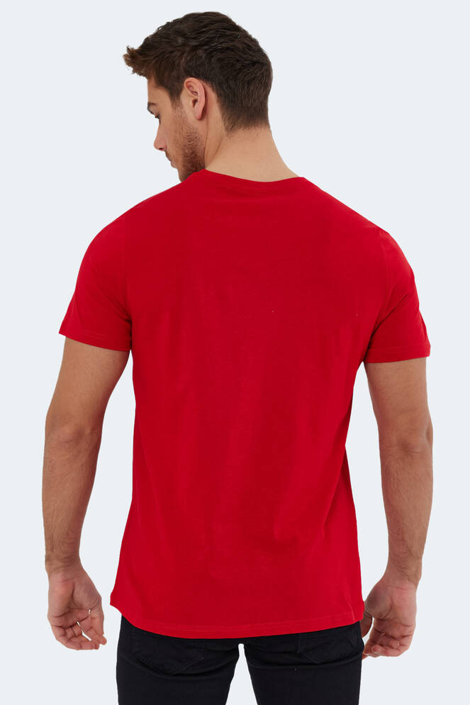 Slazenger ROSALVA Men's Short Sleeve T-Shirt Red