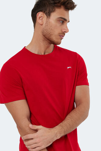 Slazenger ROSALVA Men's Short Sleeve T-Shirt Red - Thumbnail