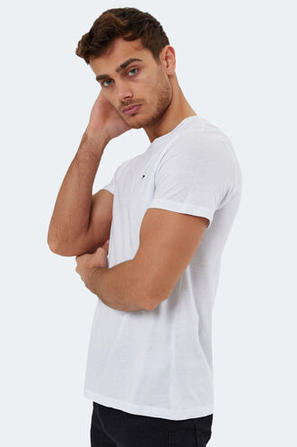 Slazenger ROSALVA Men's Short Sleeve T-Shirt White - Thumbnail