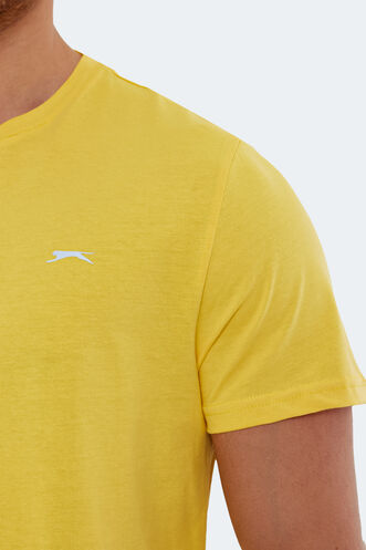 Slazenger ROSALVA Men's Short Sleeve T-Shirt Yellow - Thumbnail