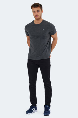 Slazenger ROSALVA Men's T-Shirt Anthracite - Thumbnail