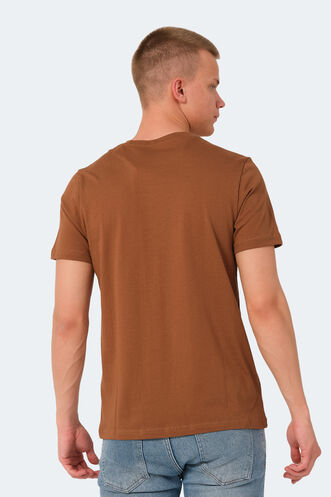 Slazenger ROSALVA Men's T-Shirt Brown - Thumbnail