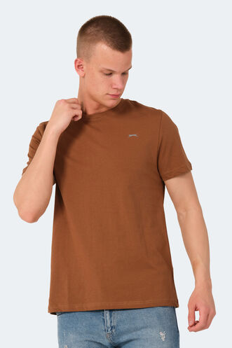 Slazenger ROSALVA Men's T-Shirt Brown - Thumbnail