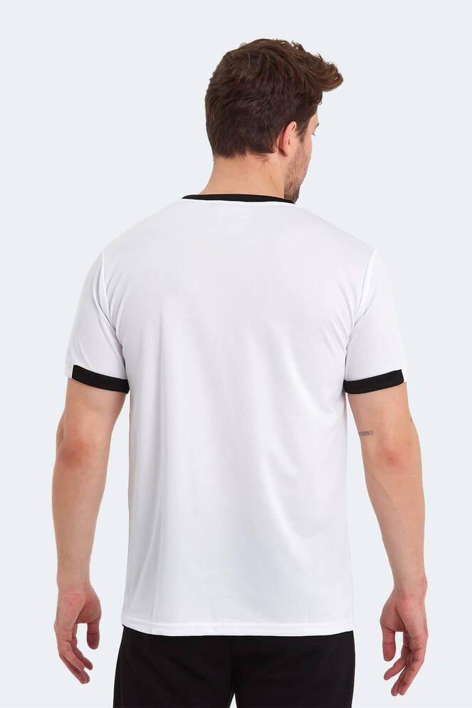 Slazenger RUWA Erkek Kısa Kollu T-Shirt Beyaz