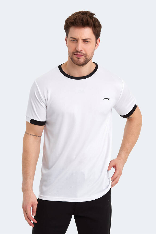 Slazenger RUWA Erkek Kısa Kollu T-Shirt Beyaz