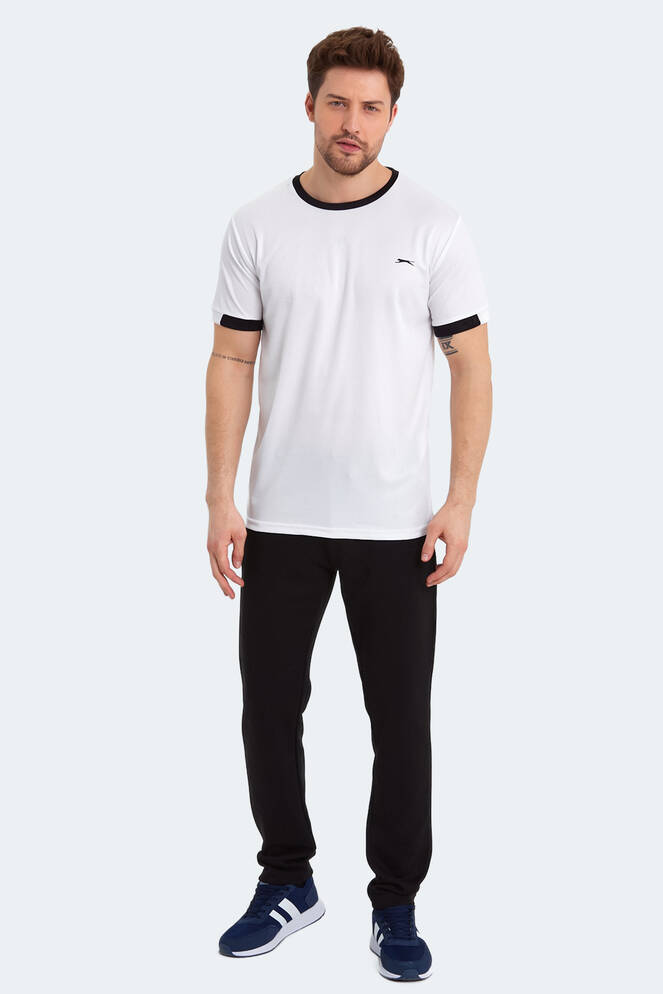 Slazenger RUWA Erkek Kısa Kollu T-Shirt Beyaz