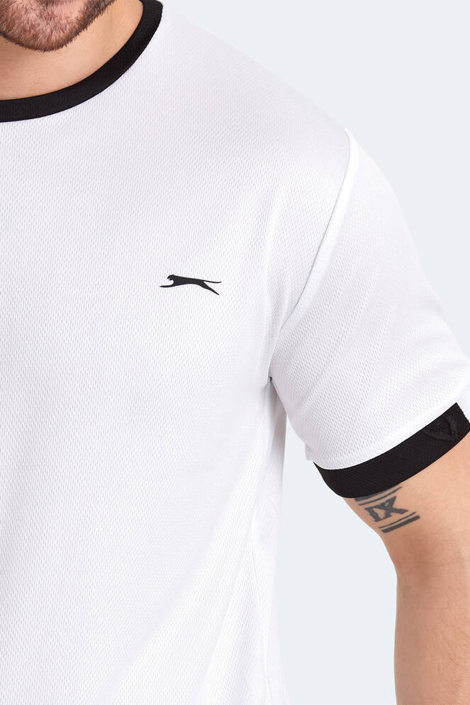 Slazenger RUWA Erkek Kısa Kollu T-Shirt Beyaz