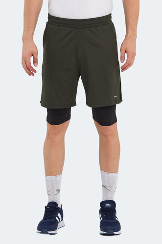 Slazenger SABLE Men's Shorts Khaki - Thumbnail