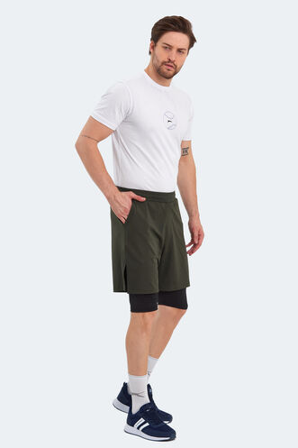 Slazenger SABLE Men's Shorts Khaki - Thumbnail