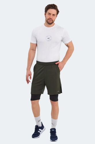 Slazenger SABLE Men's Shorts Khaki - Thumbnail