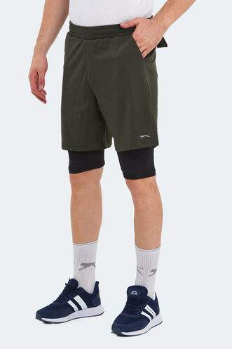 Slazenger SABLE Men's Shorts Khaki - Thumbnail