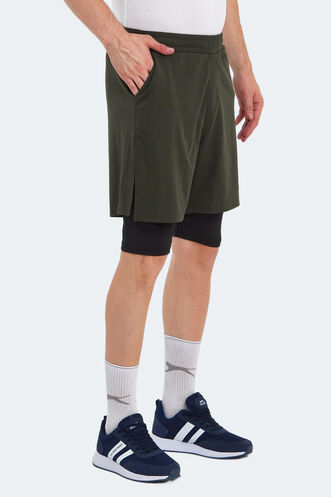 Slazenger SABLE Men's Shorts Khaki - Thumbnail